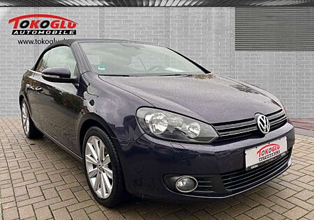 VW Golf Cabriolet Volkswagen VI Basis BMT 1.6 TDI Navi Leder Sperrdiff. Mehrzon