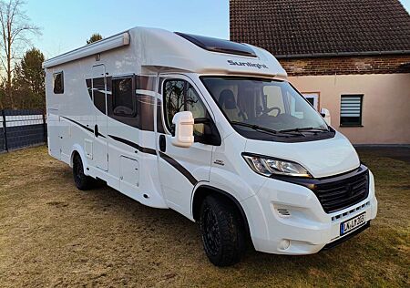 Caravans-Wohnm Sunlight T67 Automatik, zweite Hand, SAT/TV