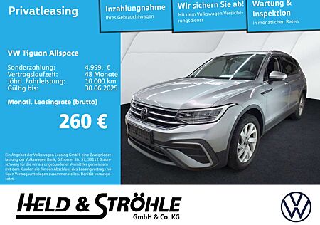 VW Tiguan Allspace Volkswagen Life 1.5 TSI DSG LED NAV AHK 7S