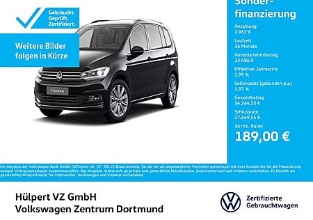 VW Touran Volkswagen 2.0 HIGHLINE 7SITZE AHK CAM ACC LM17 NAVI