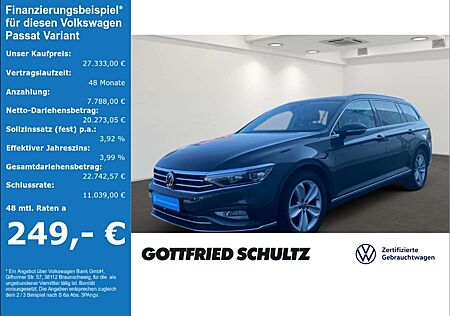 VW Passat Variant Volkswagen TDI DSG ELEGANCE NAVI PANO KAMERA SITZHZG AHK