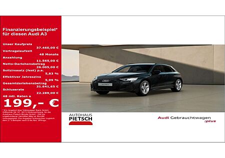 Audi A3 1.4 EU6d Sportback 45 TFSI e S line Navi ACC DigCo