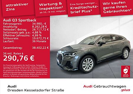 Audi Q3 35 TFSI LED Navi PDC DAB