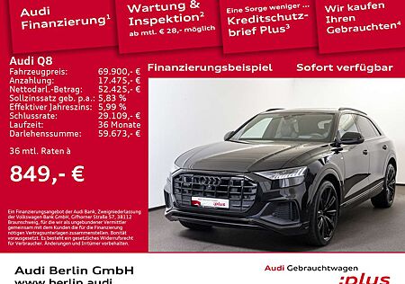 Audi Q8 50 TDI qu.tiptr. AHK STDHZG HUD PANO 360°K