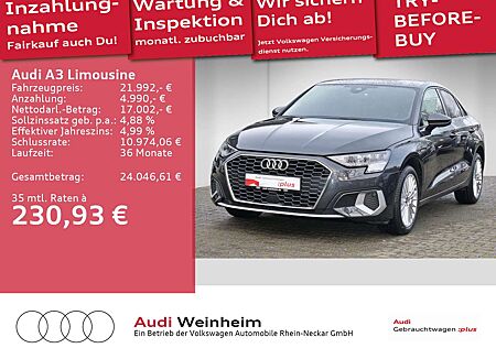 Audi A3 30 TDI advanced Stronic LED Digital