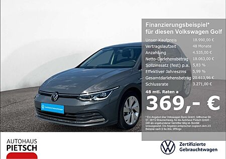 VW Golf Volkswagen VIII 1.5 TSI Style LED NAVI ACC Totwinkel