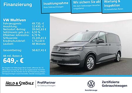 VW T7 Multivan Volkswagen 2.0 TDI DSG LED NAV AHK KAM ACC 17"