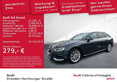 Audi A4 45 TFSI Advanced quattro Standhz. AHZV
