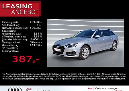Audi A4 Avant 35 TDI LED AHK ACC virtual KAM Advanced