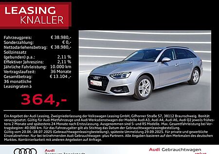Audi A4 Avant 35 TDI LED AHK ACC virtual KAM Advanced
