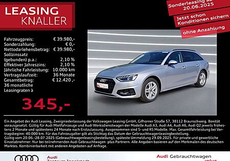 Audi A4 Avant 35 TDI LED AHK ACC virtual KAM Advanced