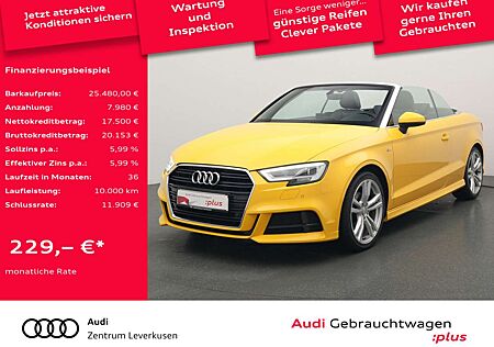 Audi A3 Cabrio S line STRON SHZ LED AHK PDC