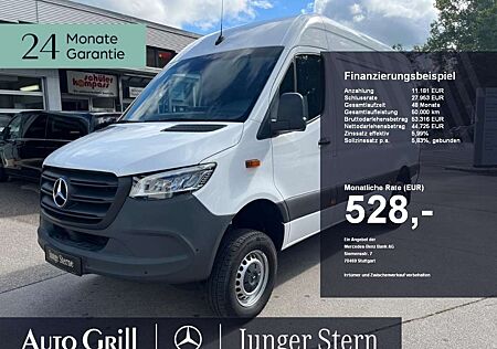 Mercedes-Benz Sprinter gebraucht kaufen Mercedes-Benz Sprinter 319 CDI 4X4 KA 4x4 Kasten LED 9Gtr AHK RfKam Navi