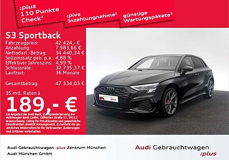 Audi S3 TFSI S tronic Pano/B&O/Navi+