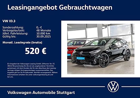 VW ID.3 Volkswagen GTX Navi Kamera AHK ACC Stdhzg LED Pano
