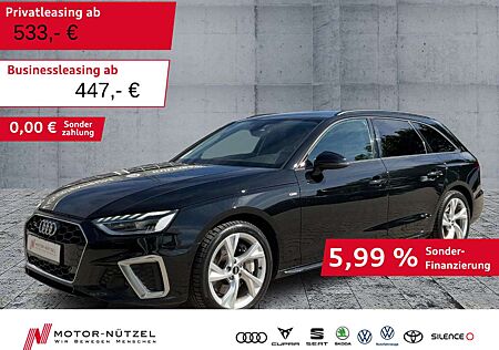 Audi A4 45 TFSI QU S-LINE MATRIX+NAVI+AHK+B&O