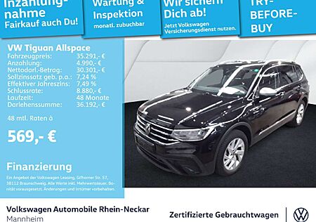 VW Tiguan Allspace Volkswagen 2.0 TDI Life DSG 7-Sitzer Navi A