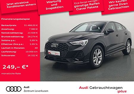 Audi Q3 Sportback 35 S line LED VIRT KAM SHZ PDC