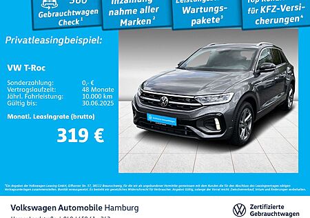 VW T-Roc Volkswagen 2.0 TDI DSG R-Line AHK Kamera LED Sitzhzg