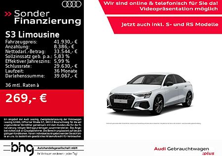 Audi S3 quattro ACC Matrix Virtual Navi DAB