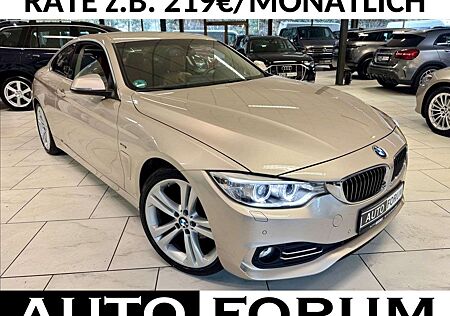 BMW 420 d COUPE *RATE 219€ LUXURY LEDER NAVI PROF LED