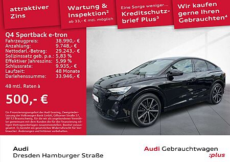 Audi Q4 e-tron 50 quatt. S line Matrix Navi