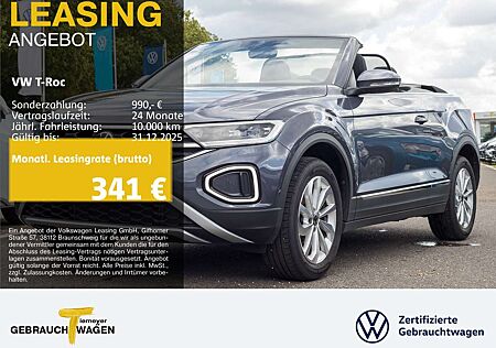 VW T-Roc Volkswagen Cabrio1.0 TSI STYLE NAVI AHK KAMERA KEYLES