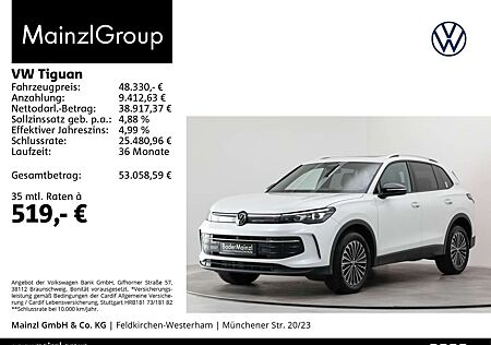 VW Tiguan Volkswagen 2.0 TDI 4M DSG Goal AHK 360° Matrix Pano