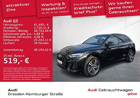 Audi Q5 50TFSI e S line quatt. LED Navi Pano S tronic