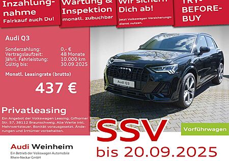 Audi Q3 S line 35 TFSI S tronic Navi MatrixLED Virtua