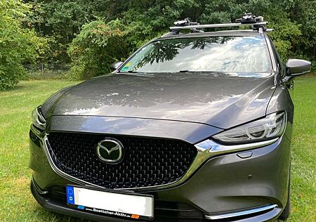 Mazda 6 gebraucht kaufen Mazda 6 Kombi SKYACTIV-D 150 i-ELOOP Exclusive-Line