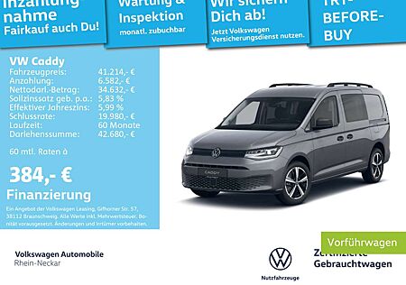 VW Caddy Volkswagen 1.5 TSI Flexible Maxi AHK Klima Radio uvm