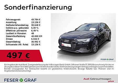 Audi A6 Avant 50 TDI S Line Pano,Kamera,AHK,Leder,20"