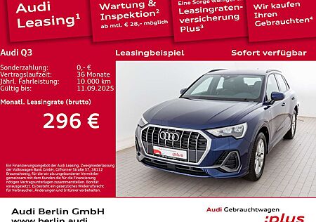 Audi Q3 S line 35 TDI S tr. RFK NAVI VIRTUAL LED