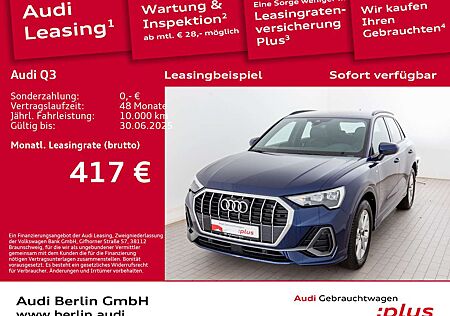 Audi Q3 S line 35 TDI S tr. RFK NAVI VIRTUAL LED