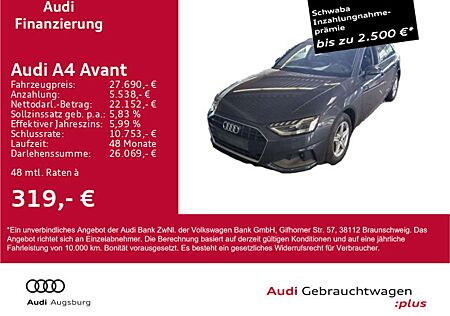 Audi A4 30 TDI S tronic *StdHz*MATRIX*8-fach*