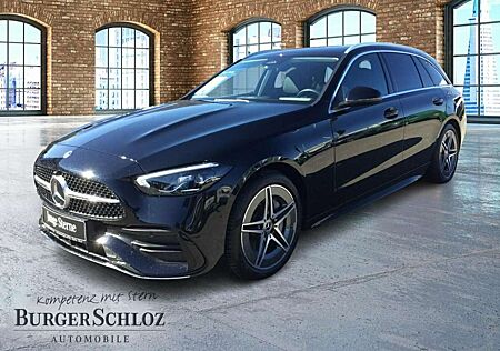 Mercedes-Benz C 220 d T-Modell AMG S-Sitz KAM PDC SpurH Navi