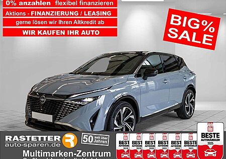 Nissan Qashqai Xtronic 4x4 tekna+ Plus Zweifarb+20Z+Leder+Pano+BO