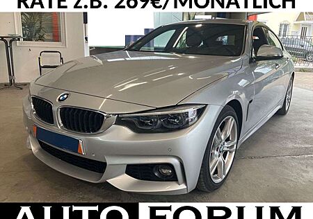 BMW 420i 420 GC 3x M-SPORT LEDER LED NAVI SHZ PDC SHADOW