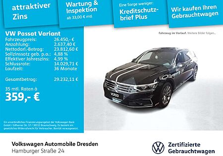 VW Passat Variant Volkswagen GTE