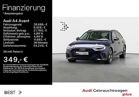Audi A4 S line black 35 TFSI Navi*LED*Assist