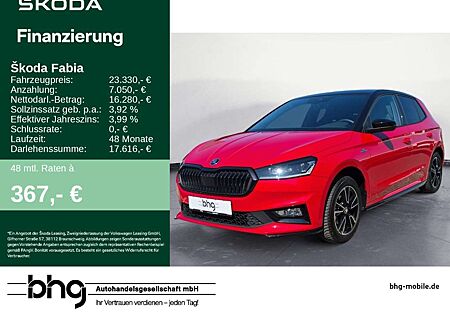 Skoda Fabia 1.0 TSI *MONTE CARLO* *KAMERA*LED*ACC*NAVI