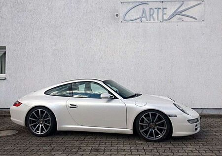 Porsche 997 911 Carrera Perlmutt-Weiß - 991 Felge , AT-Motor