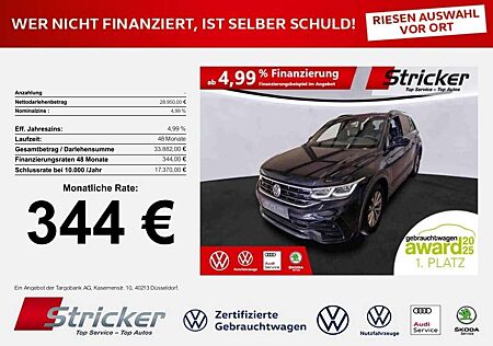 VW Tiguan Volkswagen R-Line 1.5TSI DSG 344,-ohne Anzahlung IQ.LIGHT Ha