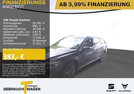 VW Passat Variant Volkswagen 2.0 TDI DSG ELEGANCE PANO LEDER S