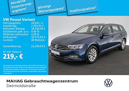 VW Passat Variant Volkswagen 2.0 TDI Business AHK Navi LED Kam