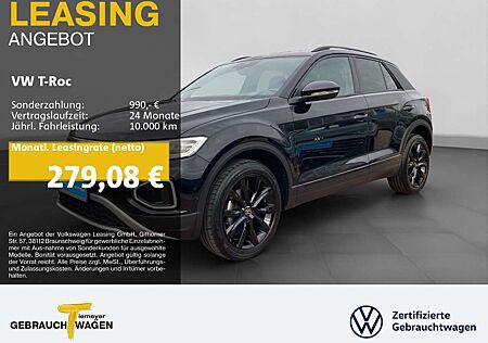 VW T-Roc Volkswagen 1.5 TSI DSG BLACK STYLE LM18 AHK LED+ NAVI