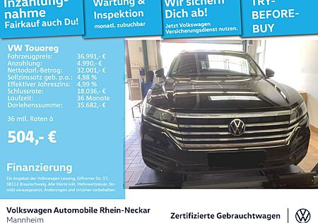 VW Touareg Volkswagen 3.0 TDI 4Motion Luftfahrwerk AHK PDC uvm