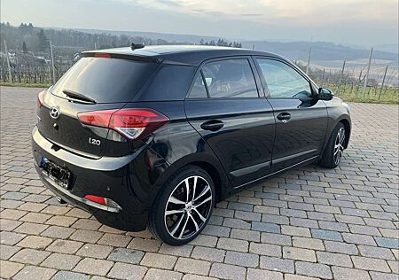 Hyundai i20 blue 1.0 T-GDI Style