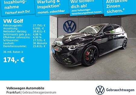 VW Golf GTI Volkswagen Golf VIII 2.0 TSI DSG GTI Navi LEDPlus DAB+ Fron